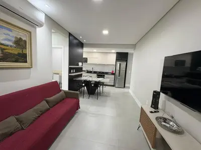 A planta de Cód 161 - Apartamento com Spa privativa a 100m do mar