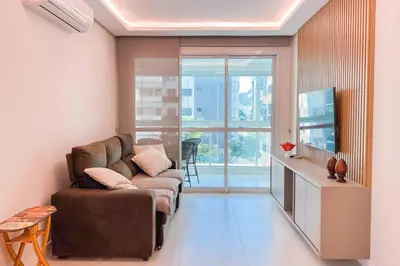 A planta de Apartamento para férias na Praia de Palmas - 0105