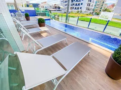 A planta de Apartamento para férias na Praia de Palmas - 0105