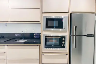 A planta de Apartamento para férias na Praia de Palmas - 0105