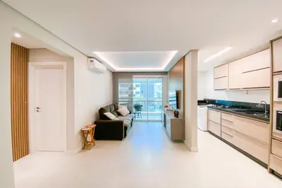 A planta de Apartamento para férias na Praia de Palmas - 0105