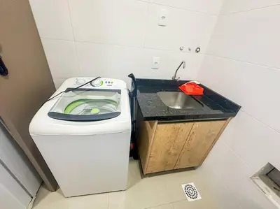 A planta de Apto amplo há poucos metros do mar em Palmas- 0107