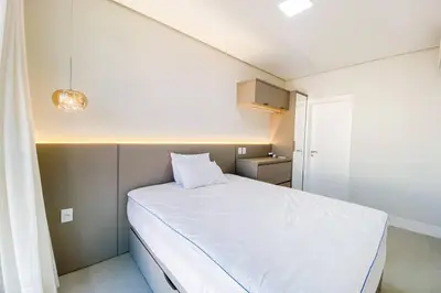 A cozinha ou kitchenette de Apartamento poucos metros da praia de Palmas - 0112