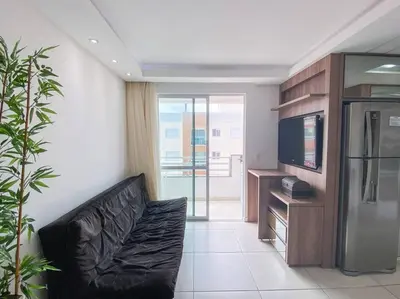 A planta de Apartamento de 2 Quartos na Praia de Palmas - 0117