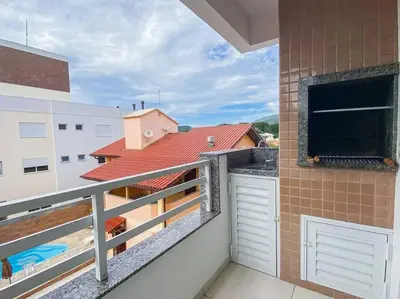 A planta de Apartamento de 2 Quartos na Praia de Palmas - 0117