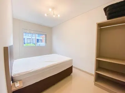 A planta de Apartamento de 01 dorm com piscina privativa - 0119