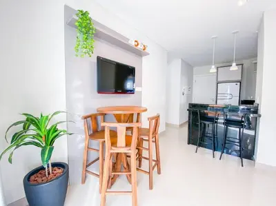 A planta de Apartamento de 01 dorm com piscina privativa - 0119