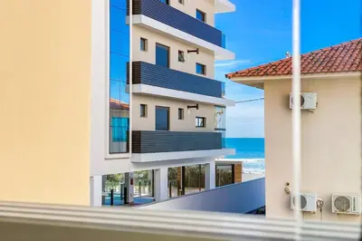 A planta de Apto 50 metros da Praia de Palmas - 0123