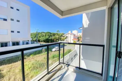 A planta de Apto 2 dormitórios na Praia de Palmas - 0132