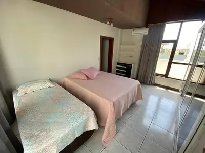 A planta de Apartamento quadra mar 4 quartos