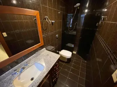 A planta de Apartamento quadra mar 4 quartos