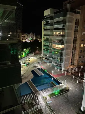 A planta de Lindo Apartamento em Praia de Palmas