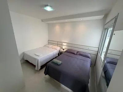 A planta de Lindo Apartamento em Praia de Palmas