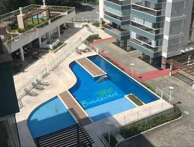 A planta de Lindo Apartamento em Praia de Palmas