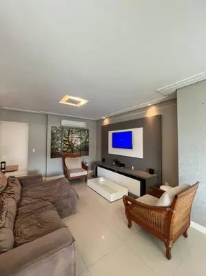 A planta de Lindo apartamento em Itapema