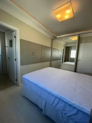 A planta de Lindo apartamento em Itapema