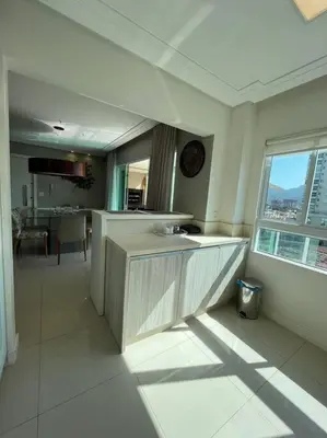 A planta de Lindo apartamento em Itapema