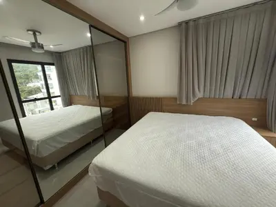 Uma cama ou camas num quarto em Cód 71 - Apto com 3 dormitórios no Duetto Home