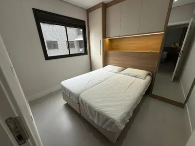 Uma cama ou camas num quarto em Cód 71 - Apto com 3 dormitórios no Duetto Home