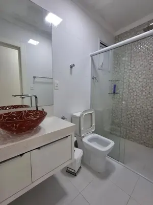 Uma casa de banho em Canto de Munike