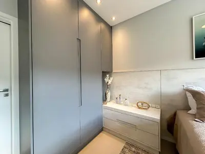 A planta de 133 - Lindo apartamento na praia de Bombas