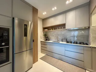 A planta de 133 - Lindo apartamento na praia de Bombas