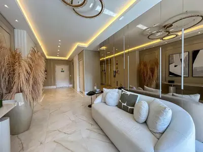 A planta de 133 - Lindo apartamento na praia de Bombas