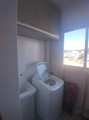 A planta de Apart 1 dorm 1 banh na praia de Palmas Gov Celso R