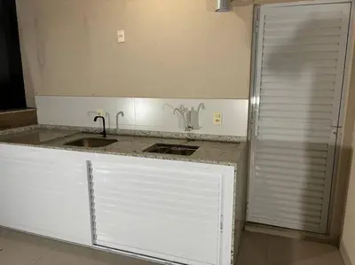 A planta de Apartamento duplex praia de palmas