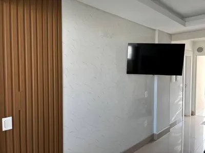 A planta de Apartamento duplex praia de palmas