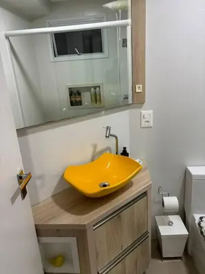 A planta de Apartamento duplex praia de palmas