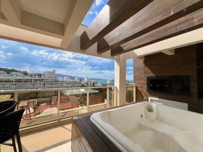 Uma varanda ou terraço em Residencial Mario Guilherme