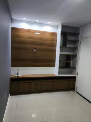 A cozinha ou kitchenette de Apartamento alto padrão de 2 quartos com vista mar em itapema