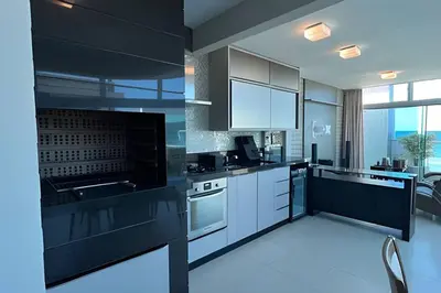 A cozinha ou kitchenette de ANSNEGOCIOS DUPLEX VISTA PANORÂMICA MARISCAL 201 Palm