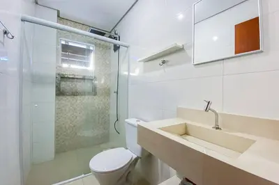 A planta de Apartamento na Praia De Palmas - 0138