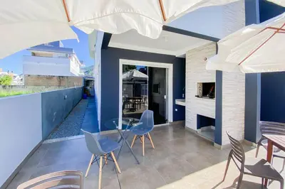A planta de Apartamento na Praia De Palmas - 0138