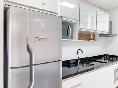 A planta de Apto com 2 dormitórios na Praia de Palmas! - 0139