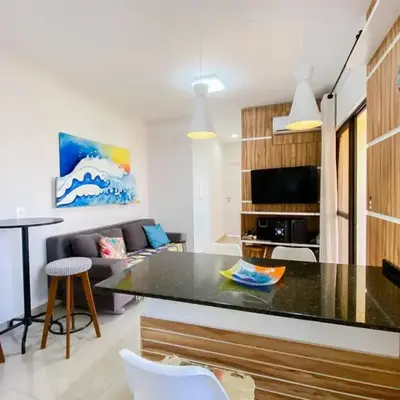Apto 2 Quartos sendo 1 Suíte bem localizado - 0147