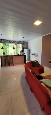 A planta de Casa 4 dormitórios em Itapema