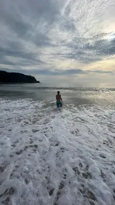 A planta de Casa em Itapema pé na areia, de frente ao mar