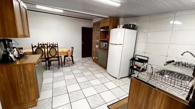 A planta de Casa em Itapema pé na areia, de frente ao mar