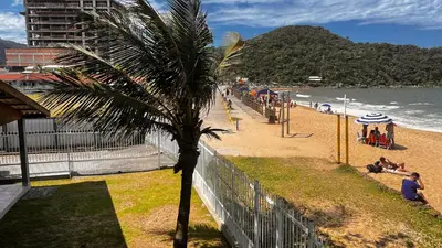 A planta de Casa em Itapema pé na areia, de frente ao mar