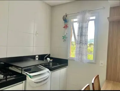 A cozinha ou kitchenette de Canto dos pássaros