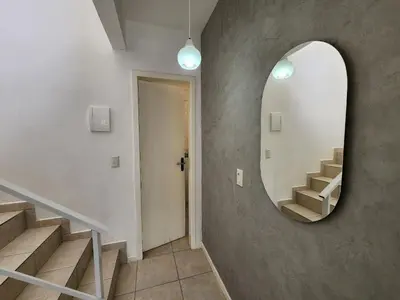 A planta de Triplex Vista Praia 4 Ilhas, até 6 pessoas, 3 quartos, Banheira com Hidro