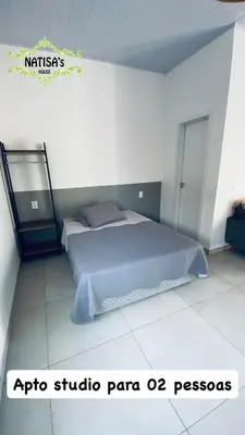 A planta de Studio aconchegante para duas pessoas