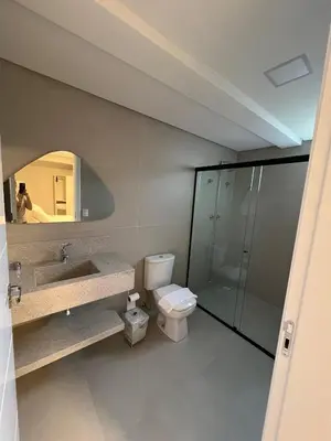 Uma casa de banho em Pousada Águas de 4 Ilhas