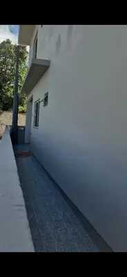 O edifício onde a casa de férias está situado
