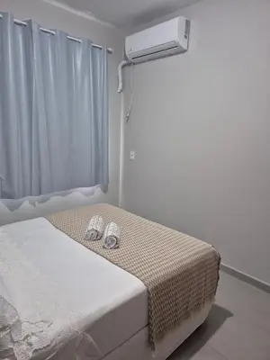 Uma cama ou camas num quarto em Casa Pescador