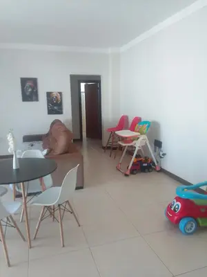 A planta de Apto com vista mar