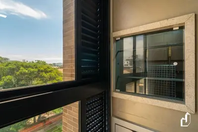 Uma varanda ou terraço em Apartamento com 02 suítes | 30m da praia